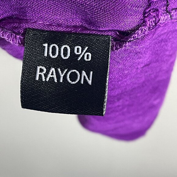 NEW Greater Good Womens Plus 4X Tunic Top Dragonfly Blue Purple V Neck Shirt - Picture 5 of 12